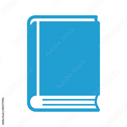 Free Download Blue Book Icon Vector Illustration - GFXLoad