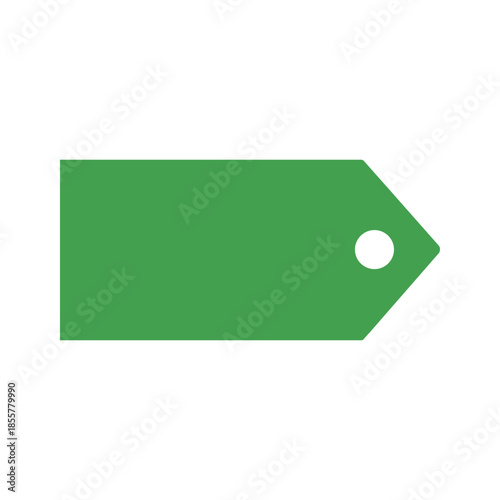 Green Tag Icon