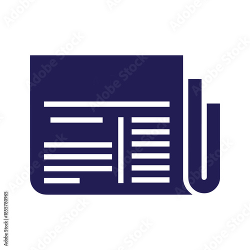 Vector News Paper Illustration
