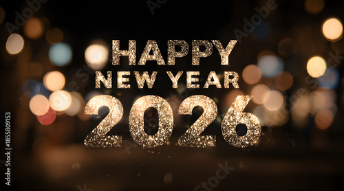 Happy New Year 2026 Background