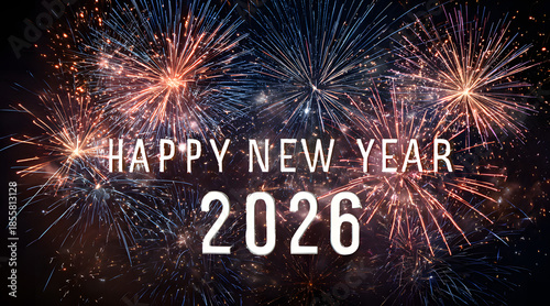 Happy New Year 2026 Background