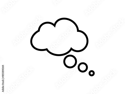 Think Icon – Idea Thought Brain Symbol