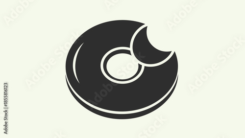 yin yang symbol on white