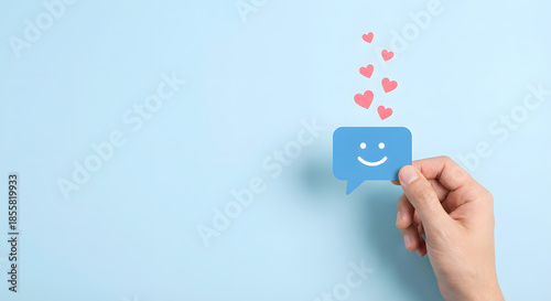 Wallpaper Mural happy chat, love message Torontodigital.ca