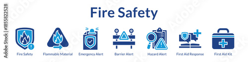 Fire Safety Solutions with Flammable Material Management Emergency Alerts Evacuation Procedures and Fire Prevention Systems