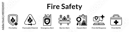 Fire Safety Solutions with Flammable Material Management Emergency Alerts Evacuation Procedures and Fire Prevention Systems