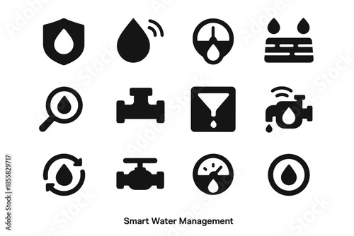 Icon alignment tile icons uniform vector smart gradients pipe shading no water