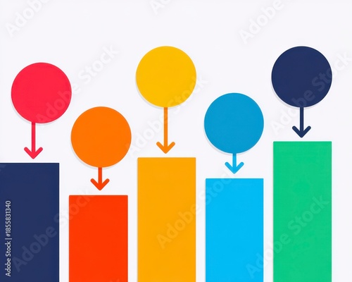 Abstract Vector Illustration of Feedback Loop Icon Design Elements