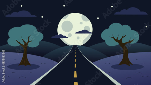 Journey under the full moon