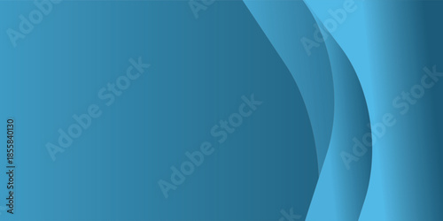 Blue wavy background with overlap layer background. vector bakground. Eps 10