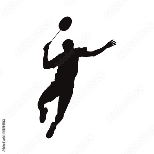 tennis player silhouette