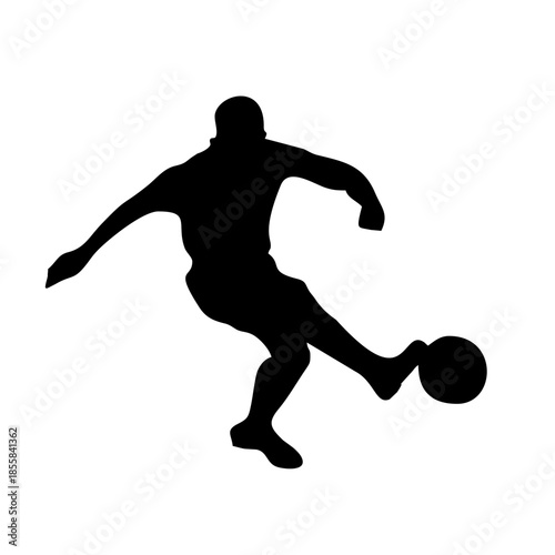 football player silhouette