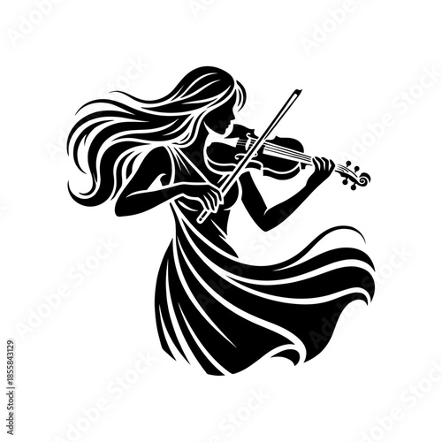 Girl Playing Violin