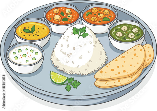 Set of sandwiches with cheese vegetables on a plate