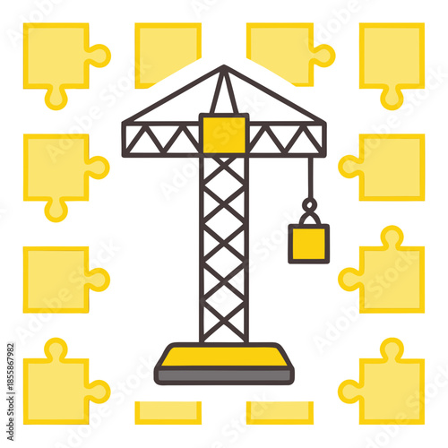 Building Blocks and Crane