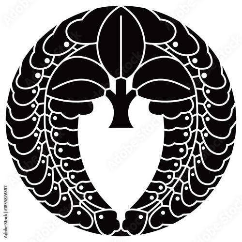 	家紋です。内藤藤といいます。