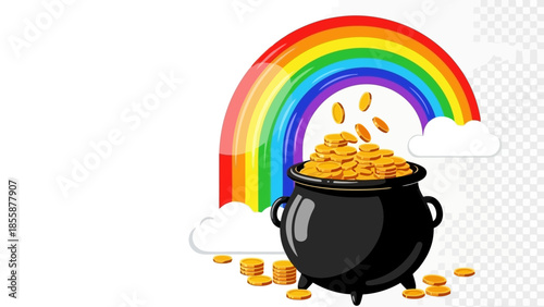 Pot of Gold at the End of the Rainbow.