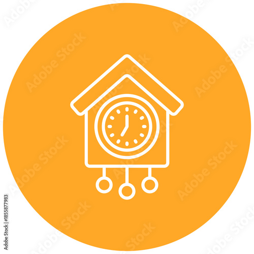 Cuckoo clock Icon