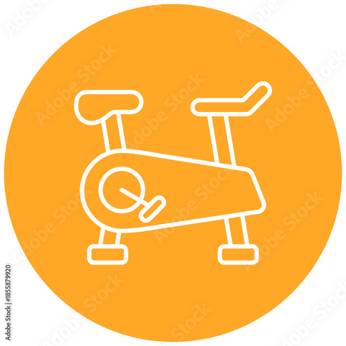 Stationary bicycle Icon