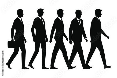 business people silhouettes