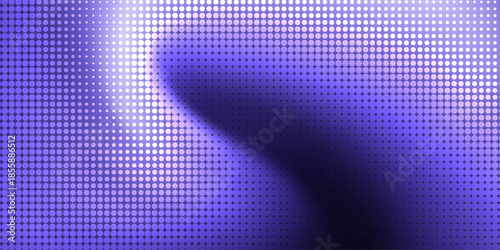 A rich and vibrant abstract mesh gradient with a smooth transition of purple, white, and black colors. The soft curves and subtle noise create an organic feel.