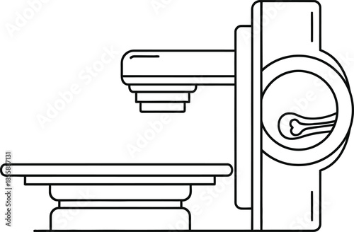 Modern Medical X-Ray Machine for for Healthcare Facilities