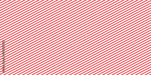 Horizontal line pattern. From thin line to thick. Parallel stripe. Red streak on white background. Straight gradation stripes. Abstract geometric patern.