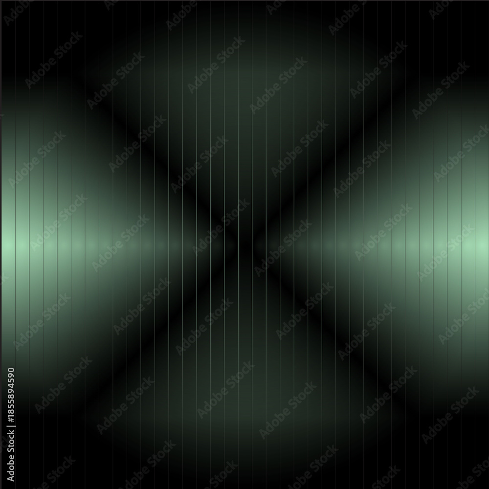 Obraz premium Interference Bloom – Rhythmic Wave Silhouette