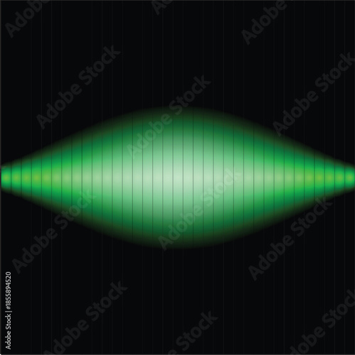 Interference Bloom – Rhythmic Wave Silhouette