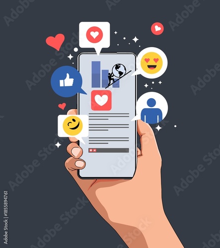 social network concept