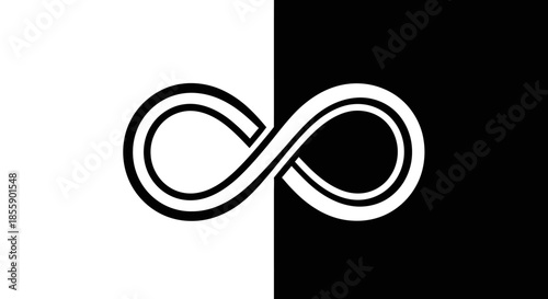 Infinity Symbol Representing Endless Possibilities and Limitless Concepts.