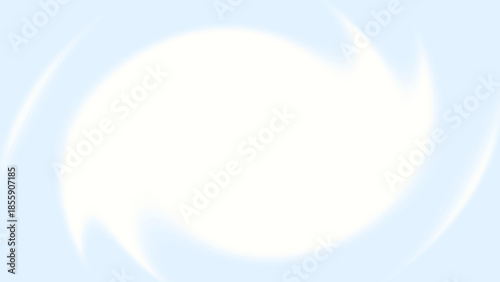 Abstract blur white blue Cloud Dancer color swirl background. Textured backdrop. Luxury template. Copy space. Winter card. Cover design. Color of the Year for 2026. relaxation. Vortex. Spiral circle.