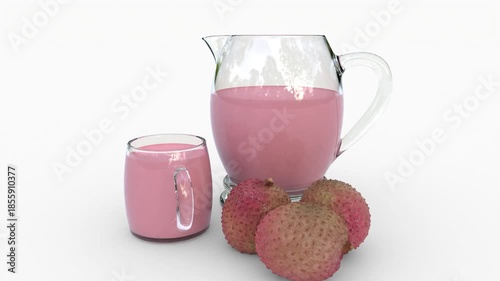 lychee fruit fresh juice