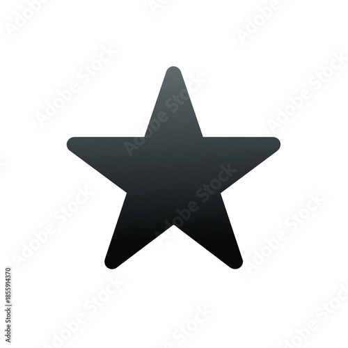 A single star icon with a gradient fill for rating, favorites or achievements
