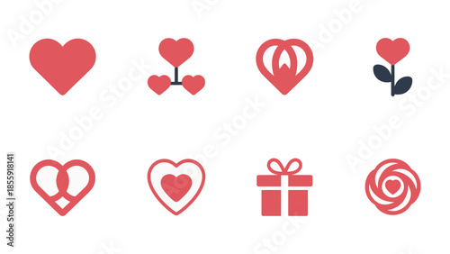 Love in Pixel: Collection of love-themed pixel art, expressing a variety of emotions and romantic themes for any festive season or occasion.