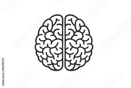 Stylized Brain Icon