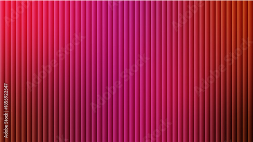 Misty Vertical Ripple Glass Gradient in Magenta
