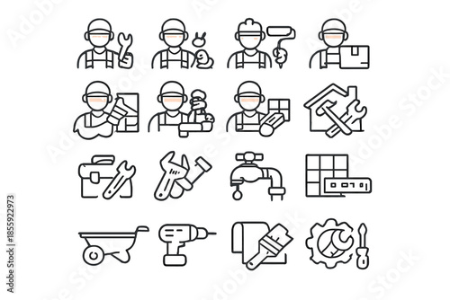 Construction and Repair Icons