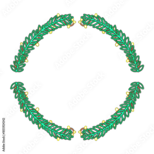 Emerald and Gold Leaf Necklace Jewelry.
