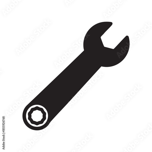 Isolated wrench tool with hexagonal opening for mechanical work