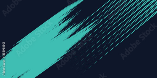 Minimal Abstract turquoise Grunge Scratch Background Template.