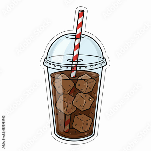 chocolate ice vector