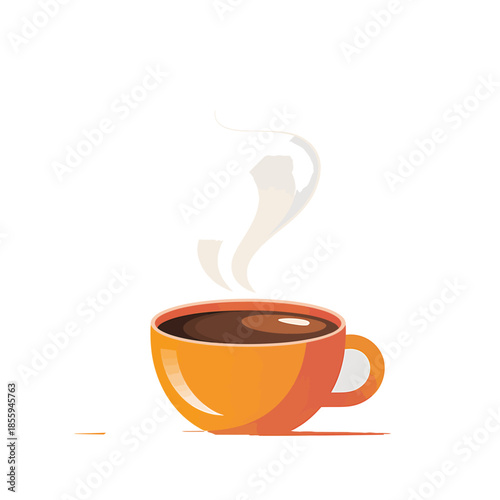 Steaming Cup of Coffee