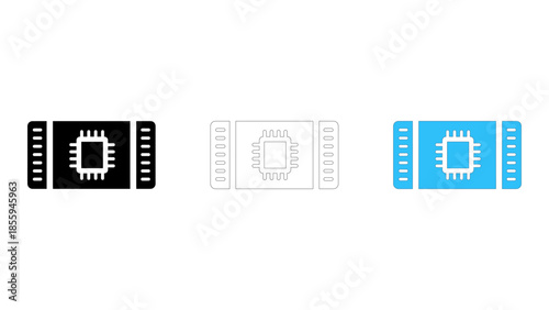 Hardware breakout board for easy prototyping and testing exposed chip pins