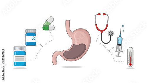 Medical Treatment and Diagnostic Tools for Gastric Health and Digestive System Management