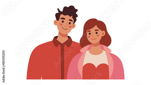 Love's Embrace: a couple shares a warm and intimate moment, reflecting a bond of affection and companionship. 