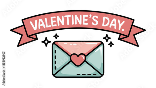 Valentine's Day Greeting: Express love with a heart-shaped design perfect for a romantic gesture, creating a cheerful mood.