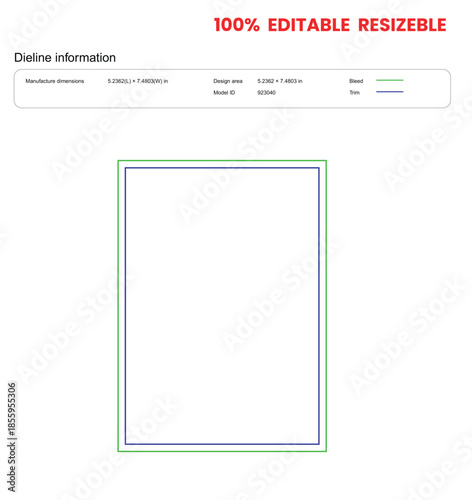 a5 picture frame  dieline template box dieline die lines packaging custom dieline  box cardboard box dieline pizza box dieline printable product packaging layout,