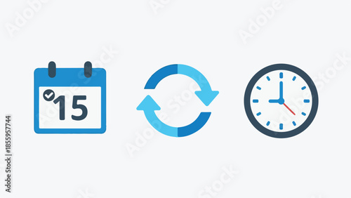 Calendar Clock Refresh Cycle