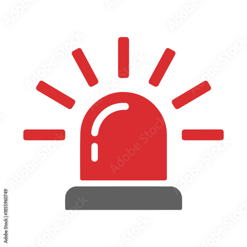 emergency flasher warning light icon